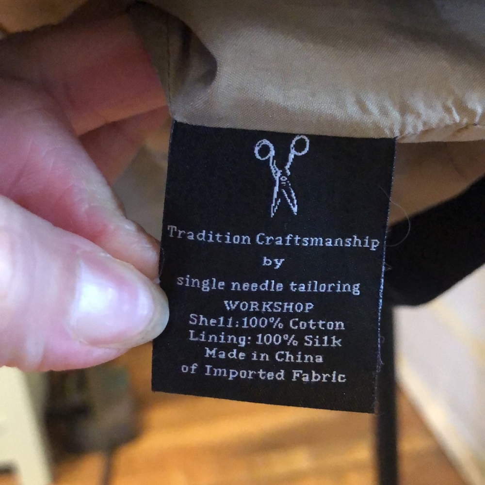 Single Needle Tailoring Workshop Jacket - image 4